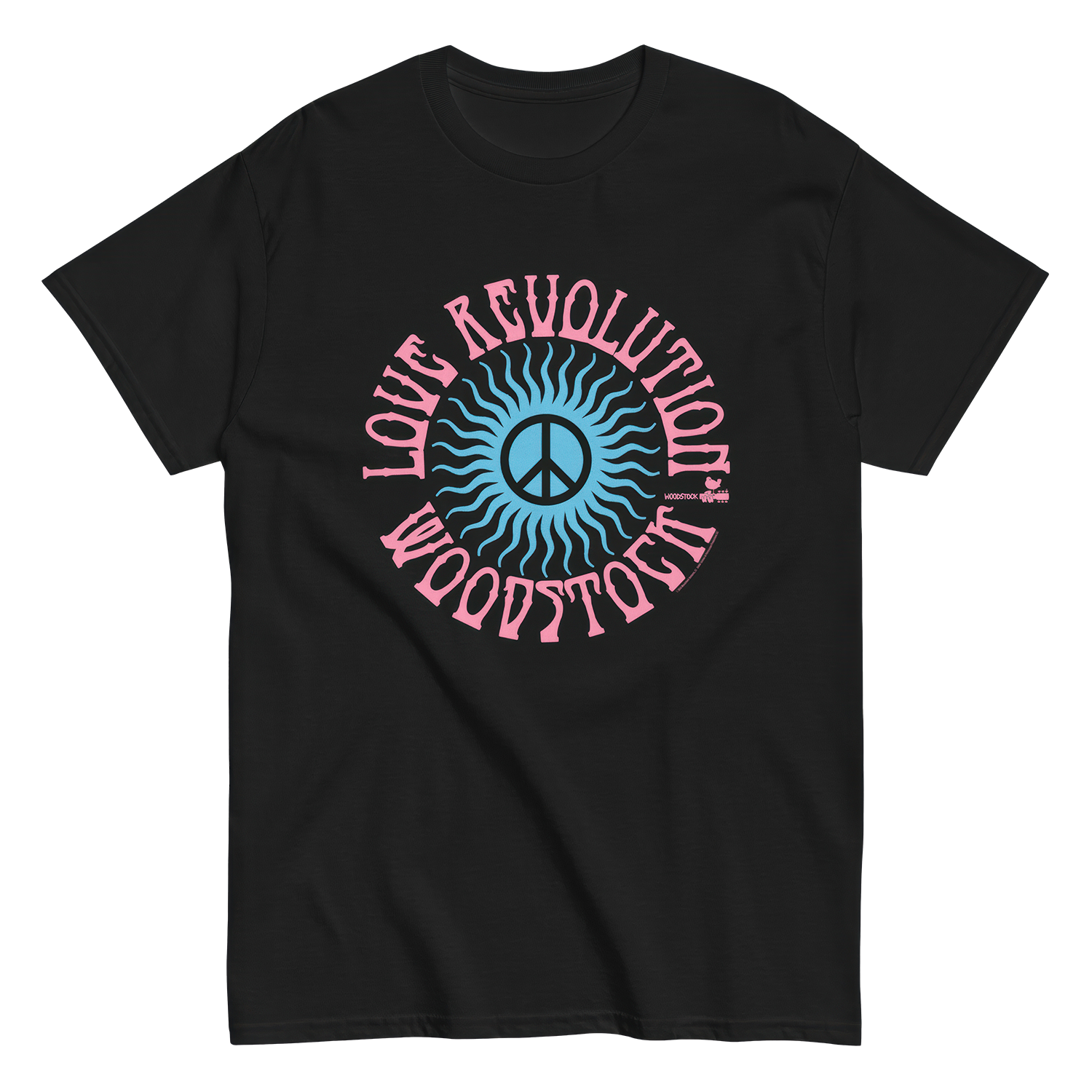 Love Revolution Peace Sign T-Shirt – Woodstock