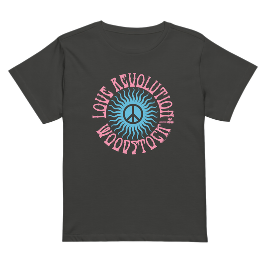 Love Revolution Peace Sign Women's T-Shirt