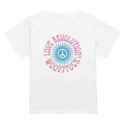 Love Revolution Peace Sign Women's T-Shirt