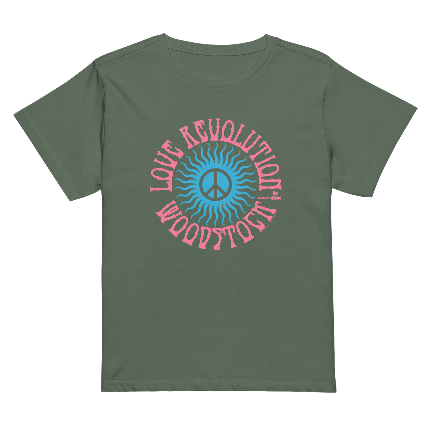 Love Revolution Peace Sign Women's T-Shirt