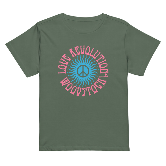 Love Revolution Peace Sign Women's T-Shirt