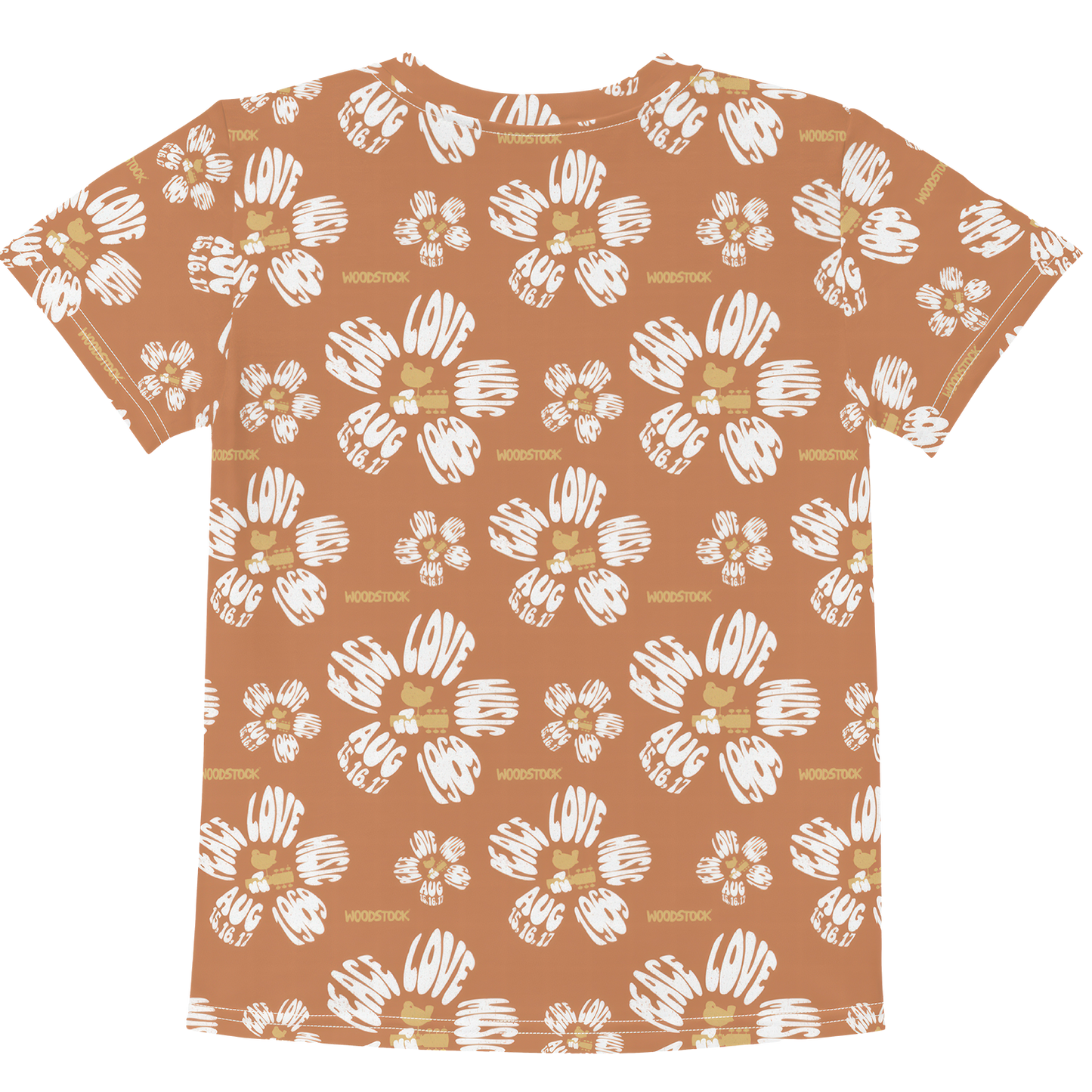 Woodstock Flower Kids T-Shirt