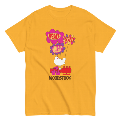 Peace Love Music Woodstock T-Shirt