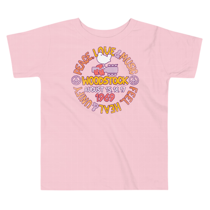 Peace, Love & Music Toddler T-Shirt