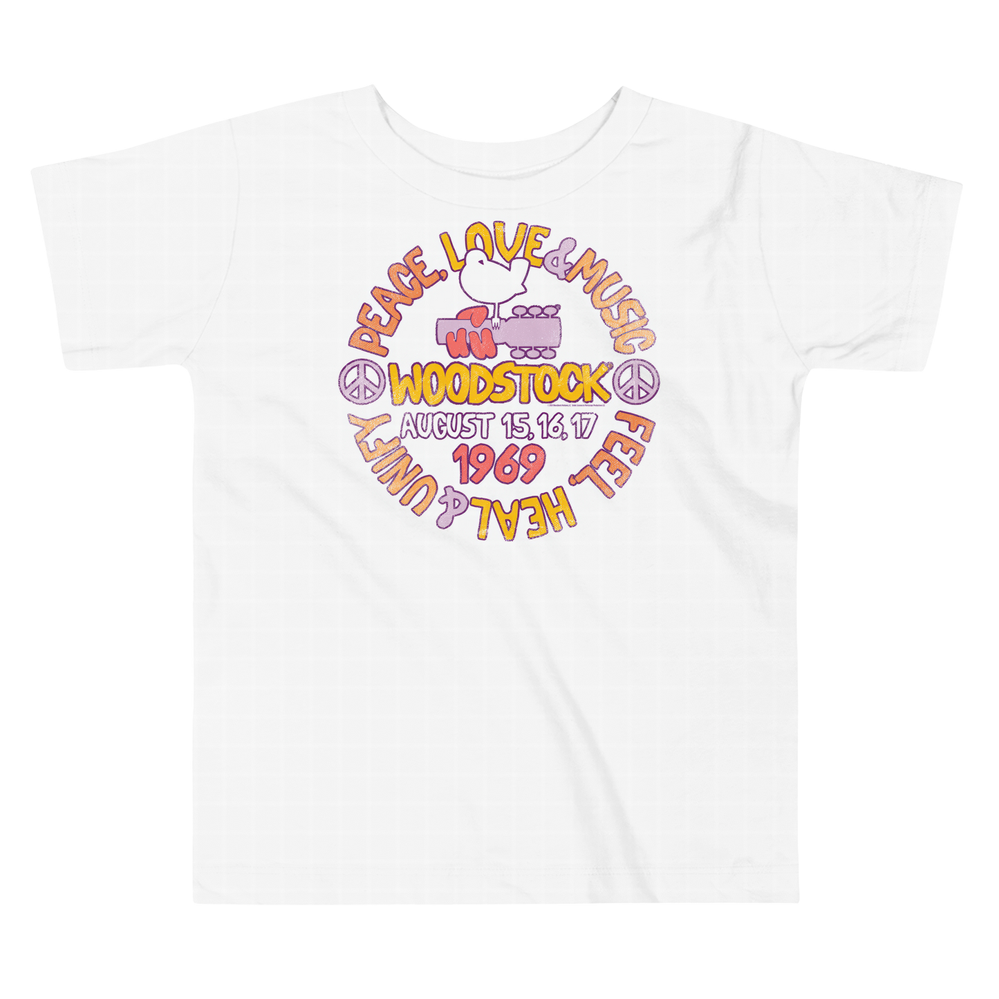 Peace, Love & Music Toddler T-Shirt