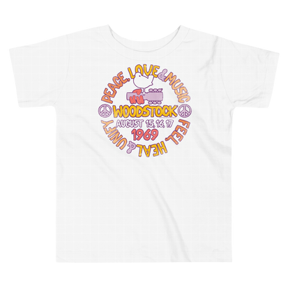 Peace, Love & Music Toddler T-Shirt