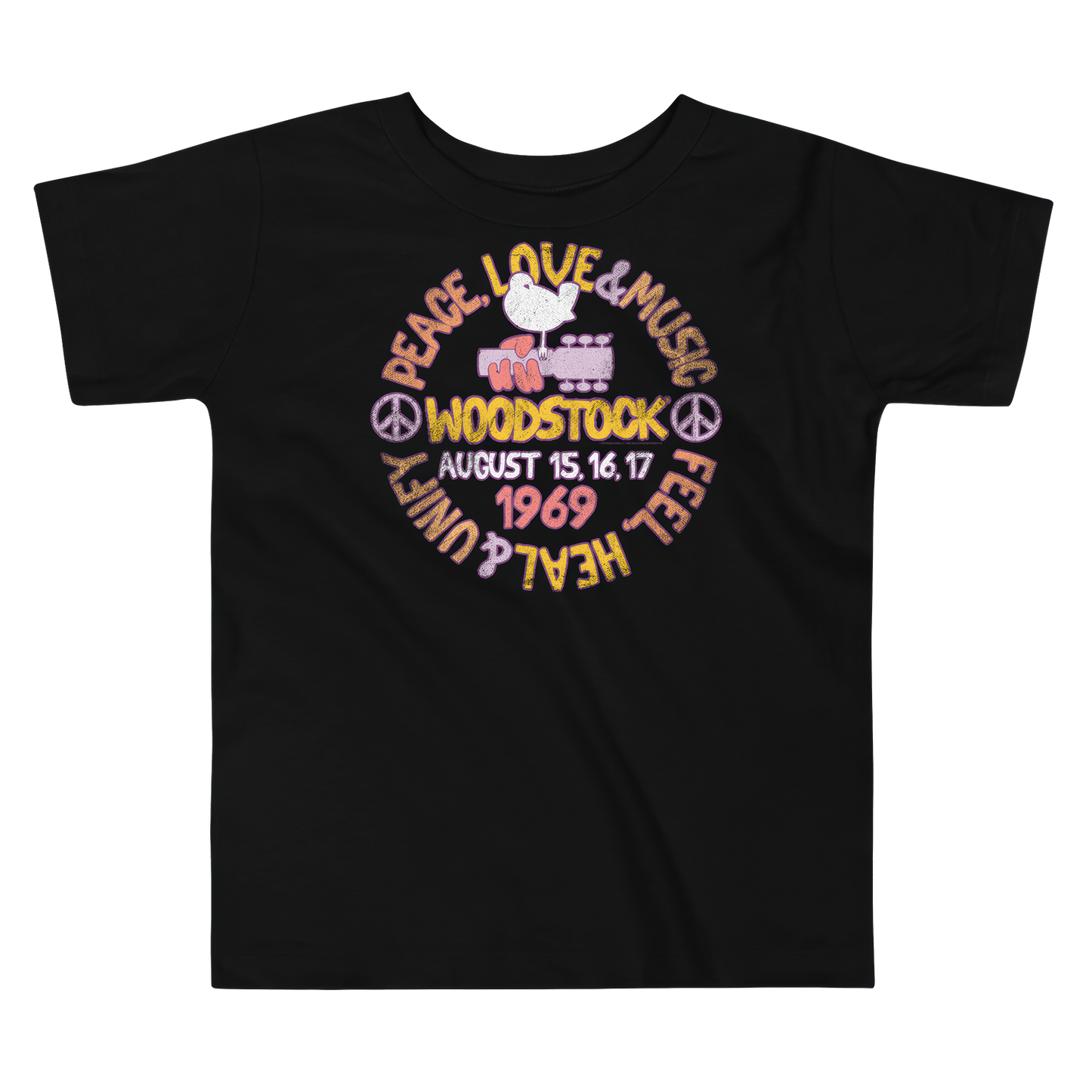 Peace, Love & Music Toddler T-Shirt