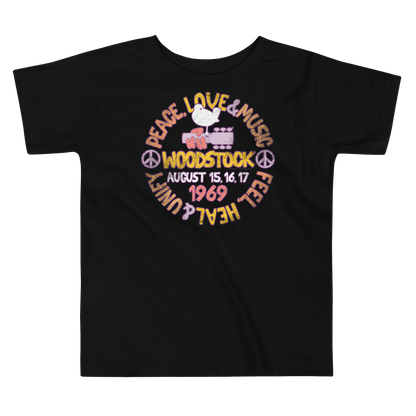 Peace, Love & Music Toddler T-Shirt