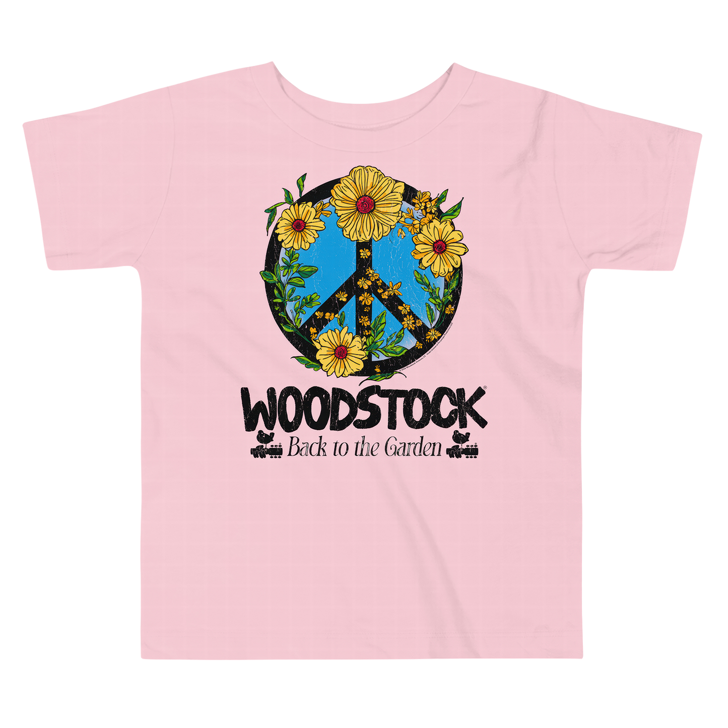 Back to the Garden Peace Sign Toddler T-Shirt