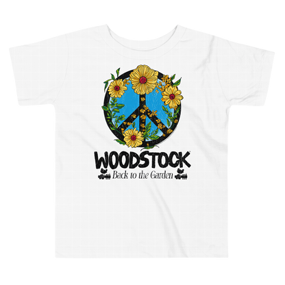 Back to the Garden Peace Sign Toddler T-Shirt