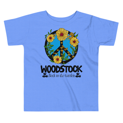 Back to the Garden Peace Sign Toddler T-Shirt