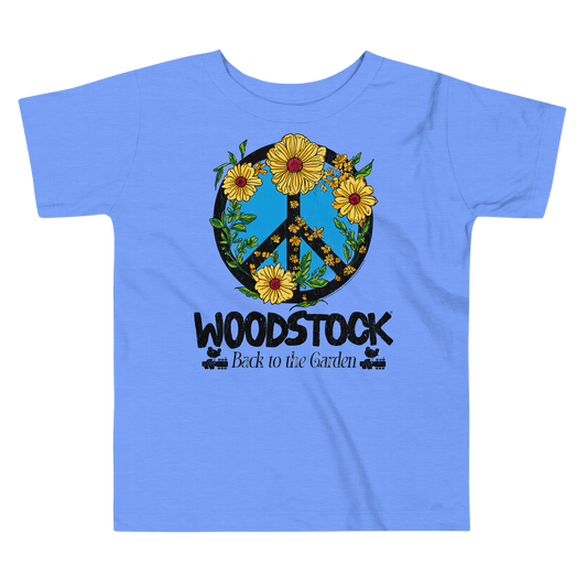 Back to the Garden Peace Sign Toddler T-Shirt