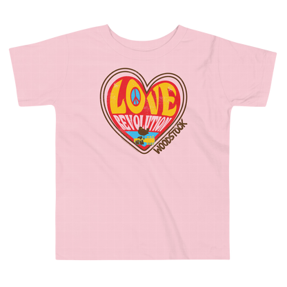 Love Revolution Heart Toddler T-Shirt