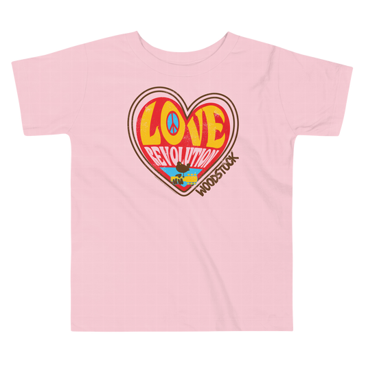 Love Revolution Heart Toddler T-Shirt