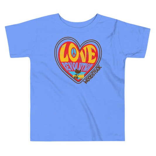Love Revolution Heart Toddler T-Shirt
