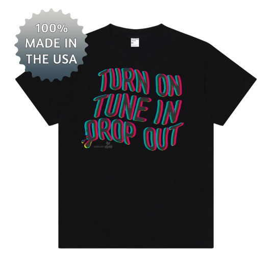 Turn On Tune In Drop Out Premium Tee