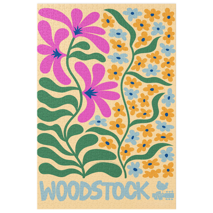 Groovy Floral 1000 pc Jigsaw Puzzle