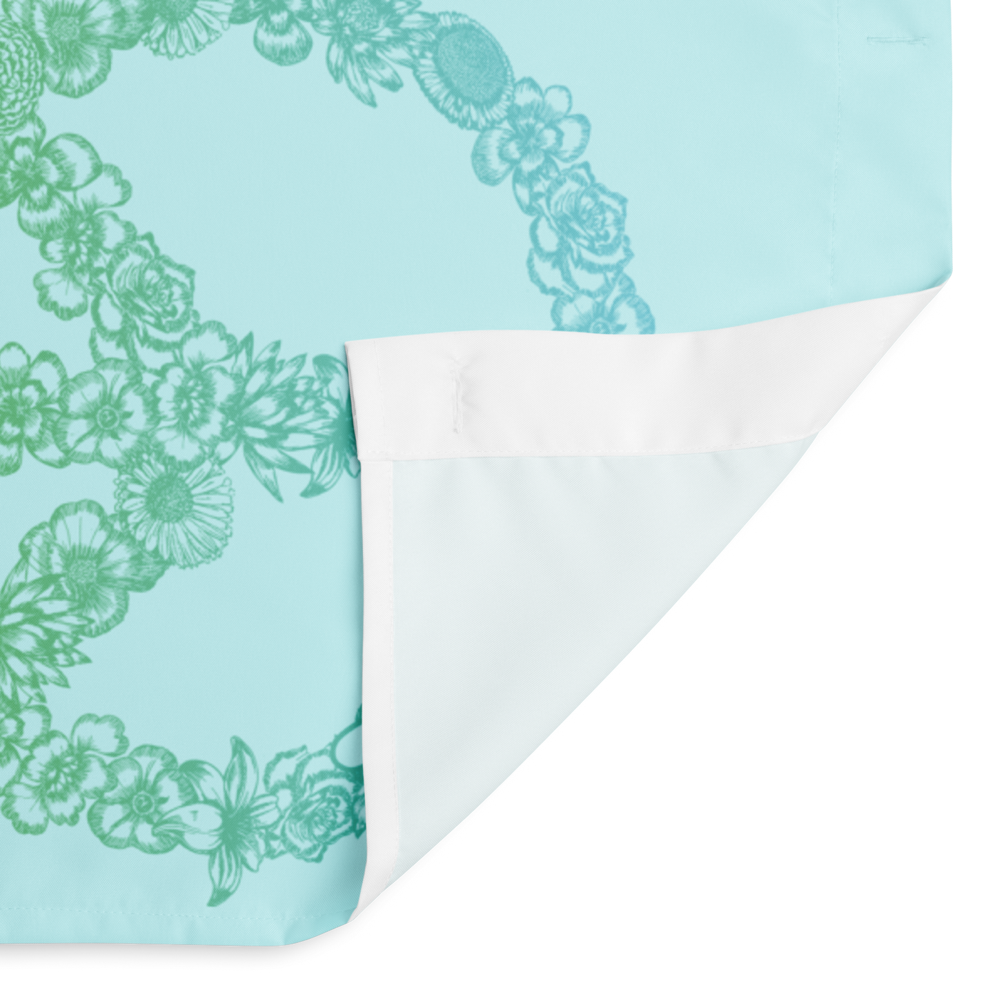 Rainbow Peace Sign Shower Curtain