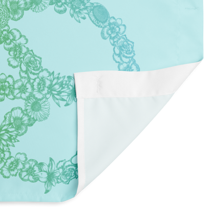 Rainbow Peace Sign Shower Curtain