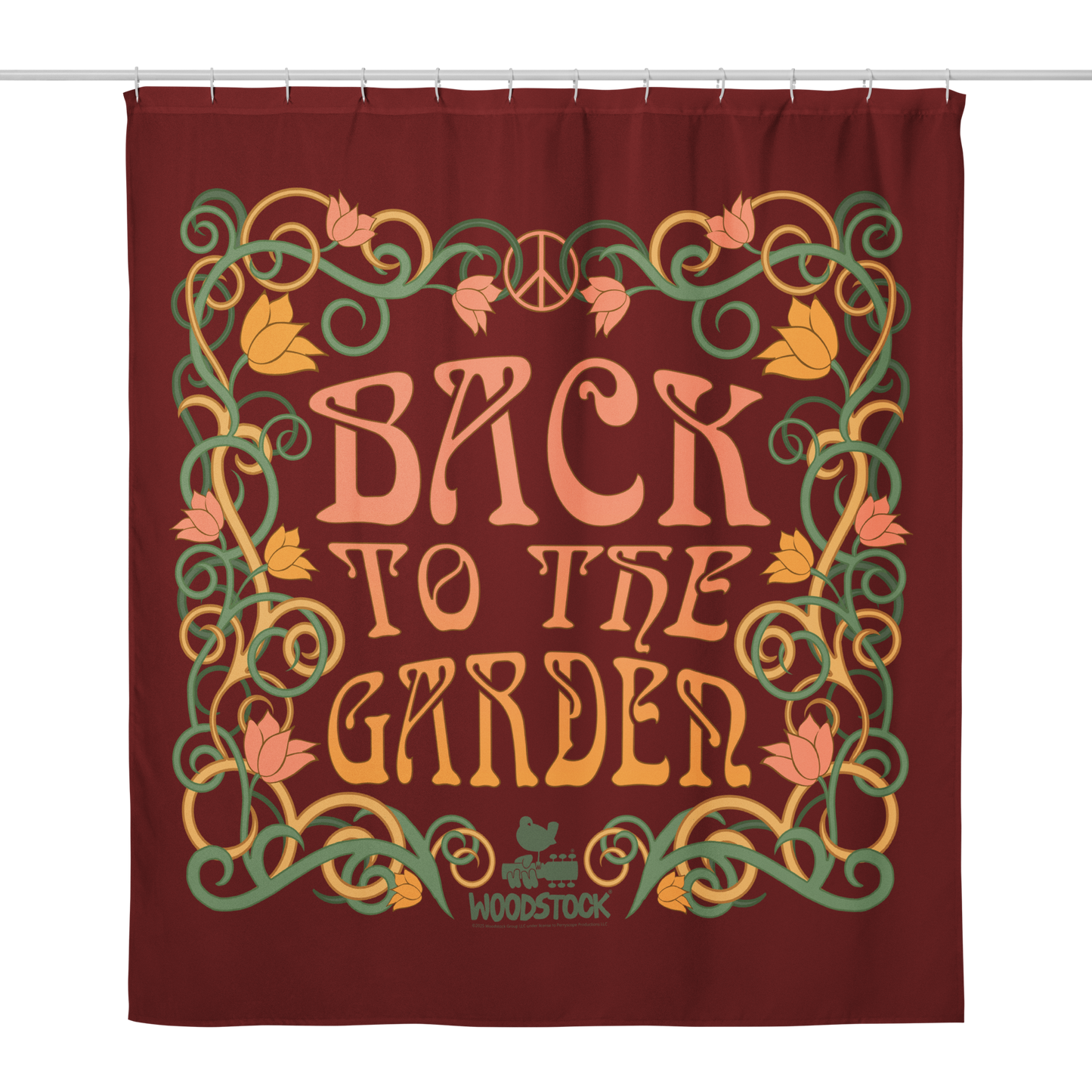 Back to the Garden Shower Curtain