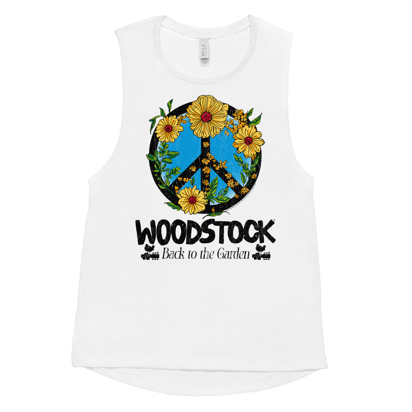 Back to the Garden Peace Sign Tank Top