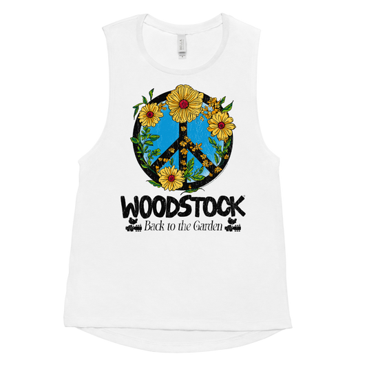 Back to the Garden Peace Sign Tank Top